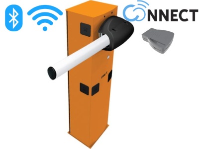 G3750SX Wi-Fi Connect - Комплект шлагбаума GARD 3750 для левостороннего монтажа с управлением через приложение (тумба, стрела, светоотражающие наклейки, балансировочная пружина)